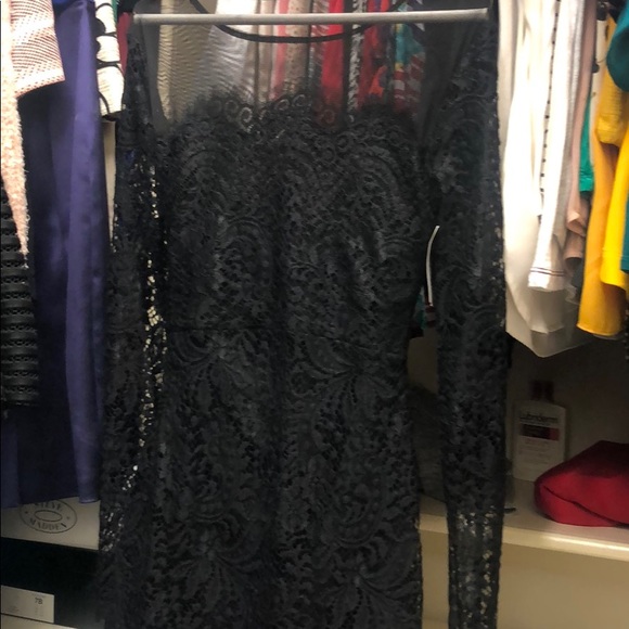 jUMP illusion black mini dress - Picture 2 of 3